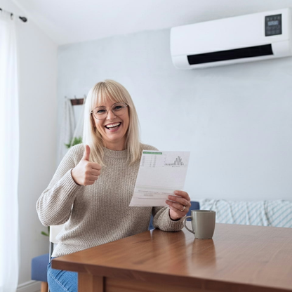 Two-in-one wall-mounted air conditioner