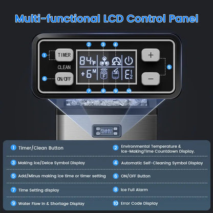🔥Last Day For Clearance🔥Commercial Ice Maker
