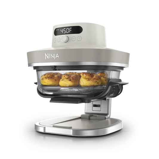 Ninja Crispi Pro 6-in-1 Glass Air Fryer in Ash Gray