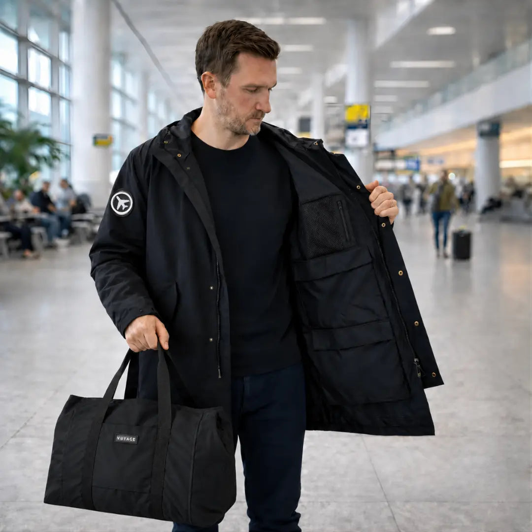 VoyageCoat™ The Packable Travel Coat