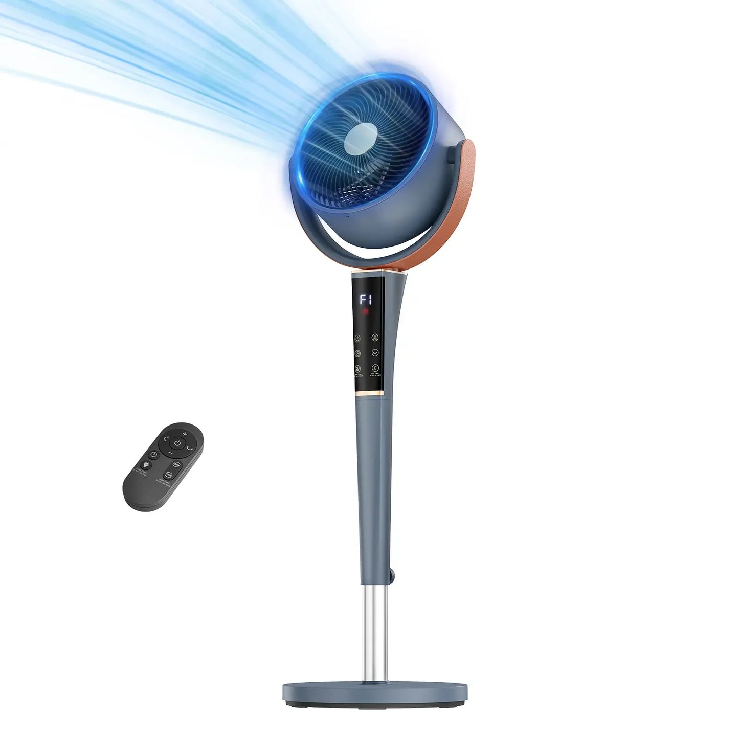 EslicerPro 120° Oscillating Standing Bedroom Fan