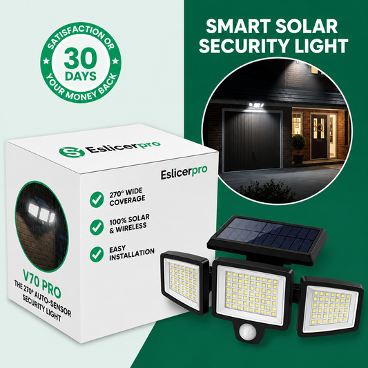 V70 PRO | The 270° Auto-Sensor Security Light