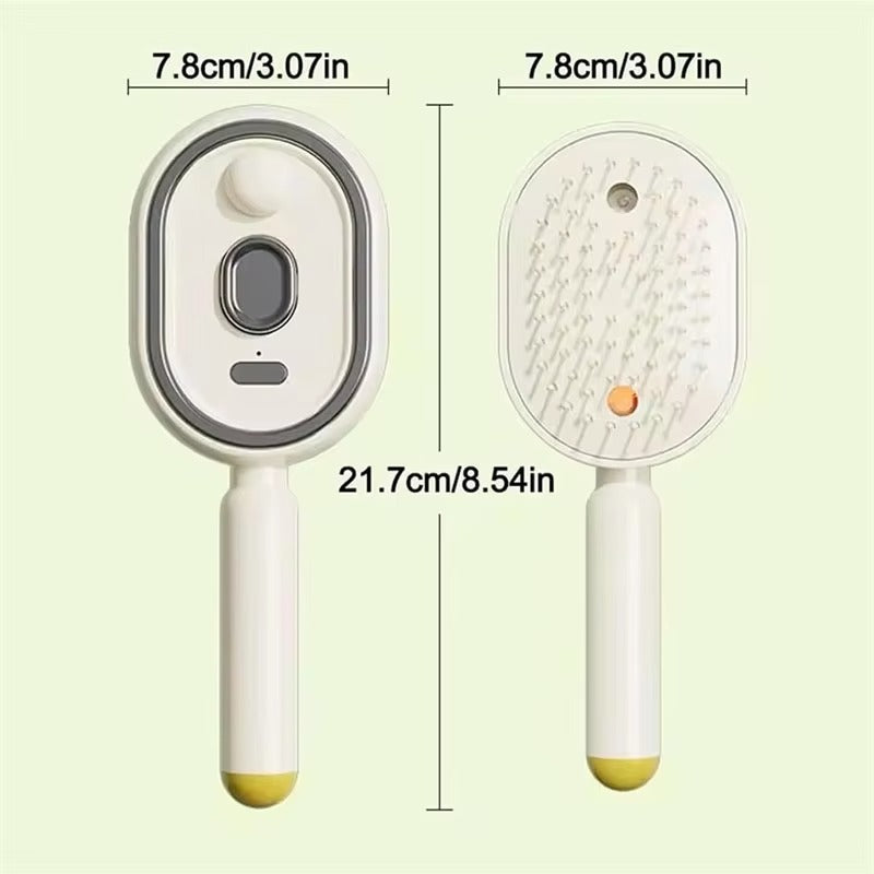 Lumé Air Spray Comb | Einmal gleiten. Sprühen, Entwirren, Glanz – Fertig.