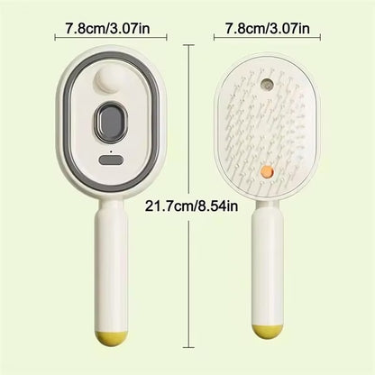 Lumé Air Spray Comb | Einmal gleiten. Sprühen, Entwirren, Glanz – Fertig.