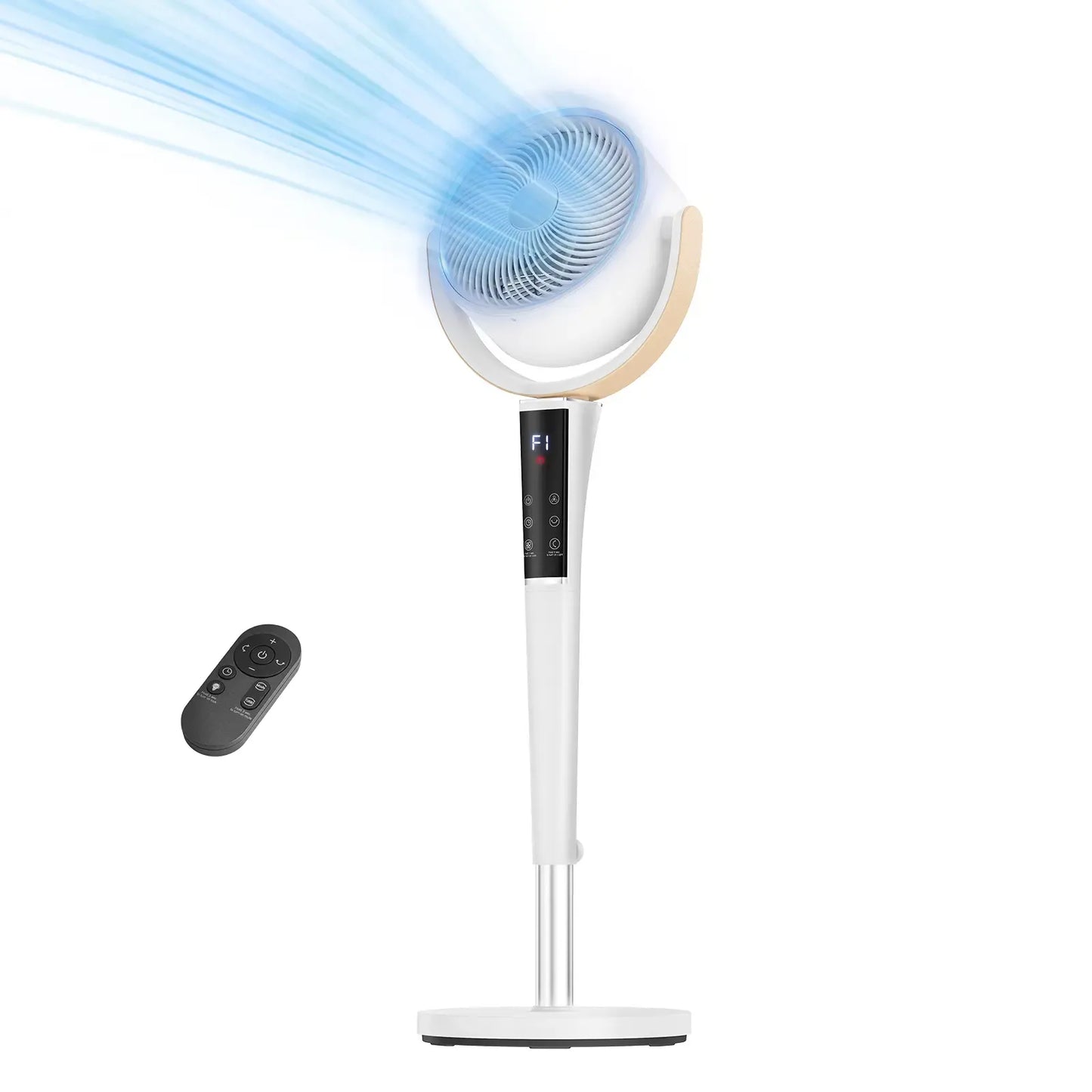 EslicerPro 120° Oscillating Standing Bedroom Fan